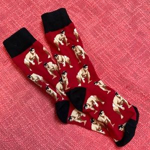 Sumo wrestler socks